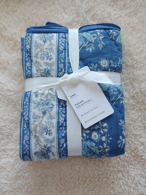 pottery barn Regan Quilted Sham 1 king original $79.50 new-image