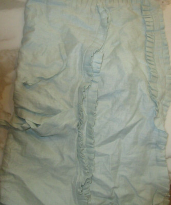 Pottery Barn Kids Linen ruffle  pillow cover 26