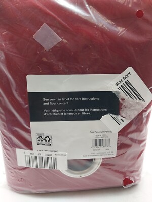 Sun Zero Panel Curtain Grommet Red 54in x 108in-image