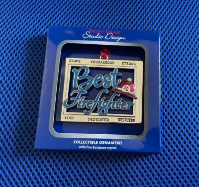 Studio Design Collectible Ornament Best Firefighter Ornament New-image