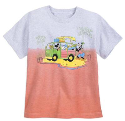 Disney Kids Shirt - Surf Mickey And Friends Dip-Dye T-Shirt-image