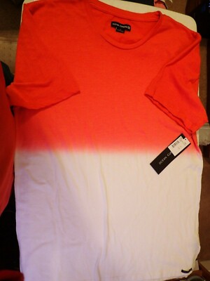 Ocean Current Mens Crew Dip Dye T-shirt Large NWT-image