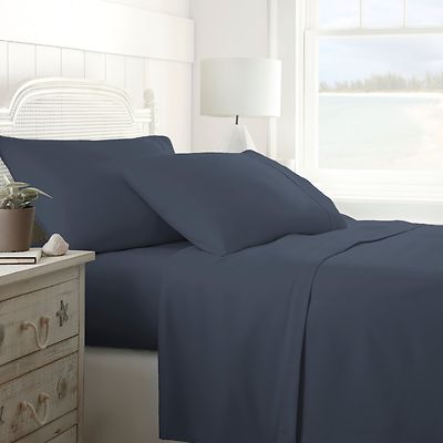 Soft 4PC  Bed Sheet Set - Hypoallergenic Wrinkle Free by Kaycie Gray-image