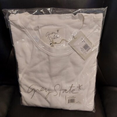 Grey State Lilac Dip dy Crewneck Sweatshirt Size 4 or XL (other items available)-image