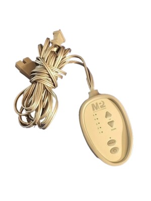 Madison Park MP2 2.10.1 Gray Plush Electric Heated Blanket Controller Only-image