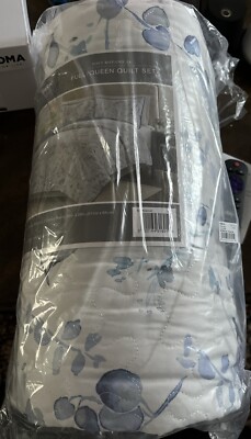 Madison Park Essential  Soft Botanical 3 Piece Full/Queen  Quilt Set-image