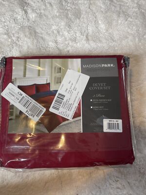 Madison Park Essentials Larkspur 3M Scotchgard Reversible Comforter Set-image