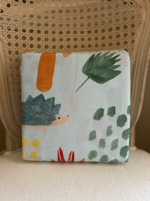 West Elm x Pottery Barn Kids Woodland Colorful FULL/QUEEN Duvet Cover NWOT READ-image