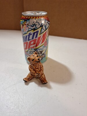 Vintage Ceramic Art Studio Brown Bear Salt Shaker-image