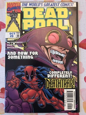 DEADPOOL (1997 series) #9 WADE WILSON NEW MOVIE WOLVERINE MARVEL MCU-image