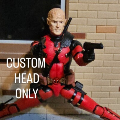 Marvel Legends Deadpool Wolverine Custom Wade Unmasked Head-image