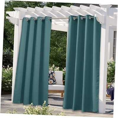  Outdoor Blackout Curtain for Patio Waterproof, 52