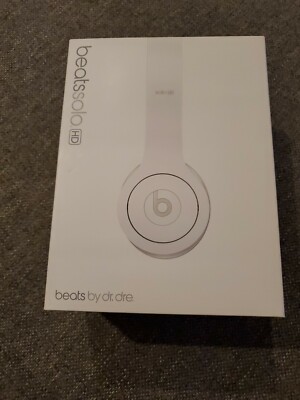 Beats by Dr. Dre Solo HD White  Headphones -image
