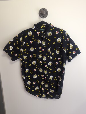 Rick And Morty Shirt Button Up Shirt Chips And Dip-image