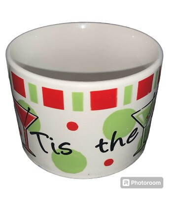 Christmas Stoneware Large Dip Chiller Bowl-image