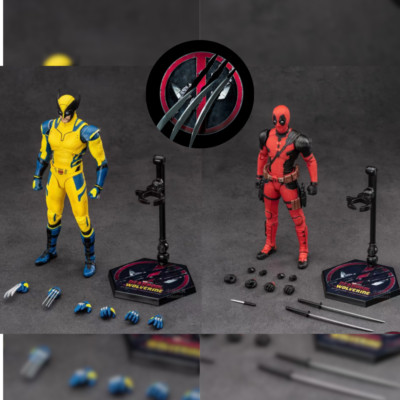 2024 Deadpool & Wolverine Action Figures - Movie Version Series for Fans & Kids-image