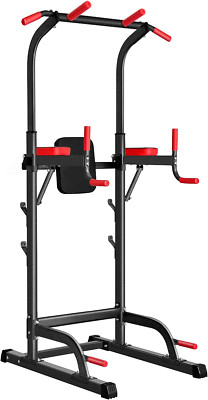 Power Tower Dip Station, Pull up Bar Station & Multi-Function Gym Equipment for -image