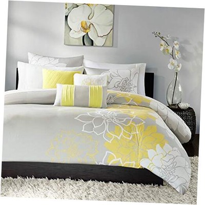  Lola 100% Cotton Duvet Set Beautiful Floral Pattern, Ruffle Border Design All -image