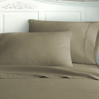 Becky Cameron Ultra Soft Paisley Patterned 4 Bed Sheet 2 Piece Double Brushed...-image