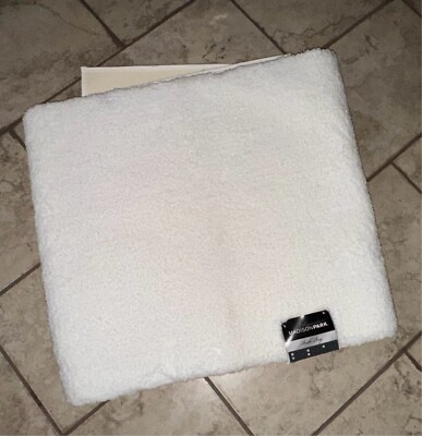 Madison Park Marshmallow Bath Rug White 24X72-image