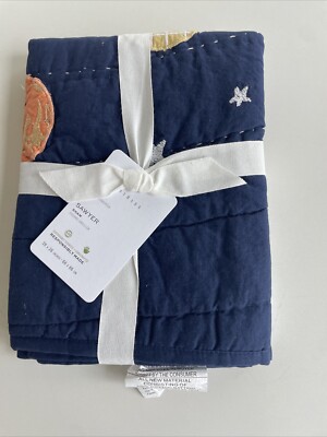 Pottery Barn Sawyer Applique Quilted Sham Euro-image