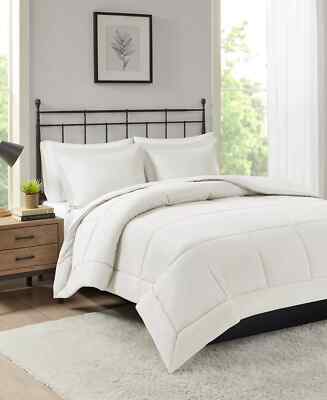 Madison Park Sarasota Down Alternative 3-Pc. Comforter Set KING / CAL KING Ivory-image