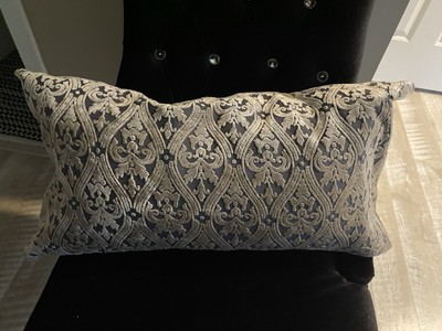 Pottery Barn - Rectangular  Pillow - Gray Chenille 26