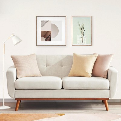 Living room sofa Carmencita 65 Square Arm Loveseat-image