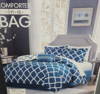 Madison Park Essentials MPE10-091 Essentials Merritt Complete Bed and Sheet Set -image