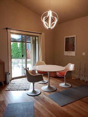 VONN Chandelier VMC32430 Capella 20-inch LED Modern Black White Wade Logan-image