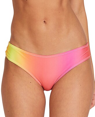 Volcom MULTI Juniors I Dip U Dip Ombre Cheeky Bikini Swim Bottoms, US Large-image