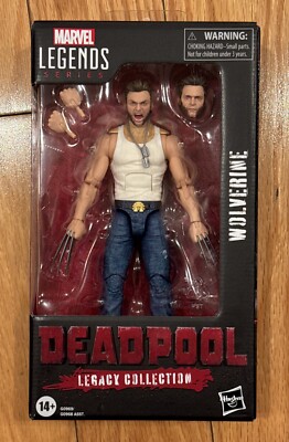 Marvel Legends Legacy Collection Wolverine Free Shipping NEW Case Fresh Mint-image