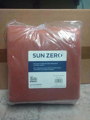 SunZero Velvet Noise Reducing Thermal Back Tab Blackout Curtain 50x84”-image