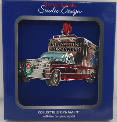 Regent Square Studio Design Brave First Responder Collectible Ornament-image