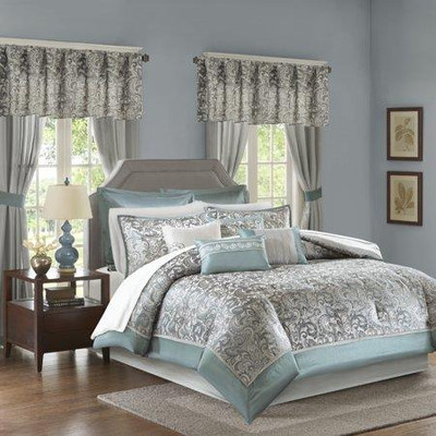Madison Park Essentials 24-Pc Brystol Hypoallergenic King Comforter Set-image