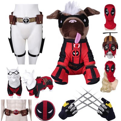 Dead Pool Ladypool/Wade Winston Wilson/Wolverine Mask Helmet Headgear Hat Adults-image