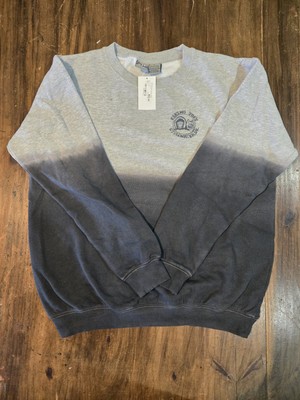 New With Tags Eskimo Joe's Dip Dye Fleece Crew Sweat Shirt Size Large -image