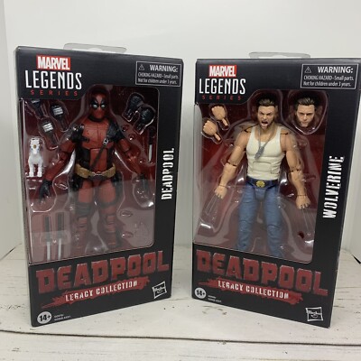Deadpool+Wolverine Legacy Collection Marvel Legends Action Figures New On Hand!-image