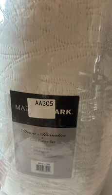 ⚡️Madison Park Norfolk Ultra Plush Comforter Mini Set (King/Calking-image