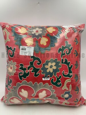 Pottery Barn Asli Suzani Embroidered Outdoor Pillow 24