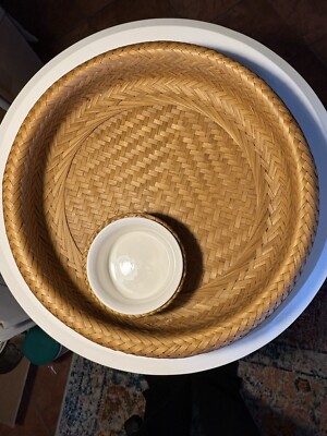 World market Woven Chip And Dip Tray 14” Across-image