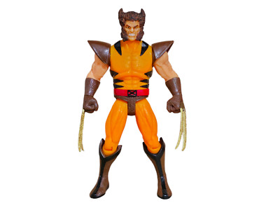 RARE TOY MEXICAN FIGURE LOGAN WOLVERINE MARVEL X-MEN-image