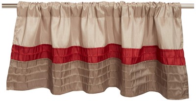 Amherst Single Panel Faux Silk Rod Pocket Curtain With Privacy Lining for Liv...-image