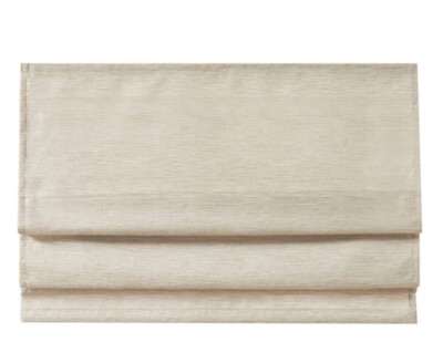 MADISON PARK LEIGHTON CORDLESS ROOM DARKENING ROMAN SHADE 27