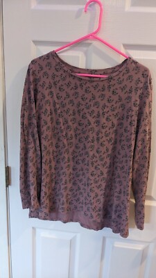 Women's Blouse with Floral Print Size 1X-image