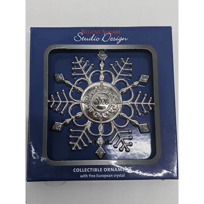Snowflake 2020 Ornament by Regent Square Studio Design-image