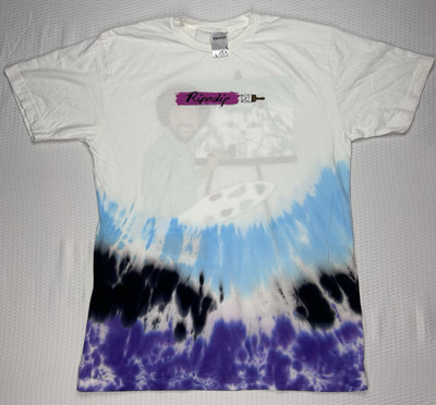 Rip N Dip Bob Ross tie dye T Shirt Large-image
