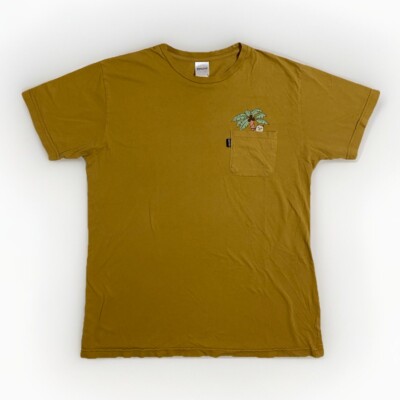 Rip N Dip T Shirt Large Short Sleeve Pocket Cat Stroking Palm Tree-image