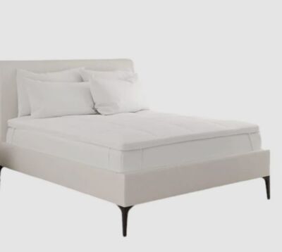 Ienjoy White Home Collection Luxury Ultra Plush Mattress Topper, Twin XL-image