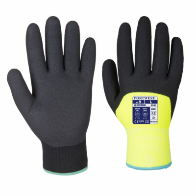Portwest A146 Arctic Winter Gloves with Flexible Sandy Nitrile Coating Grip ANSI-image